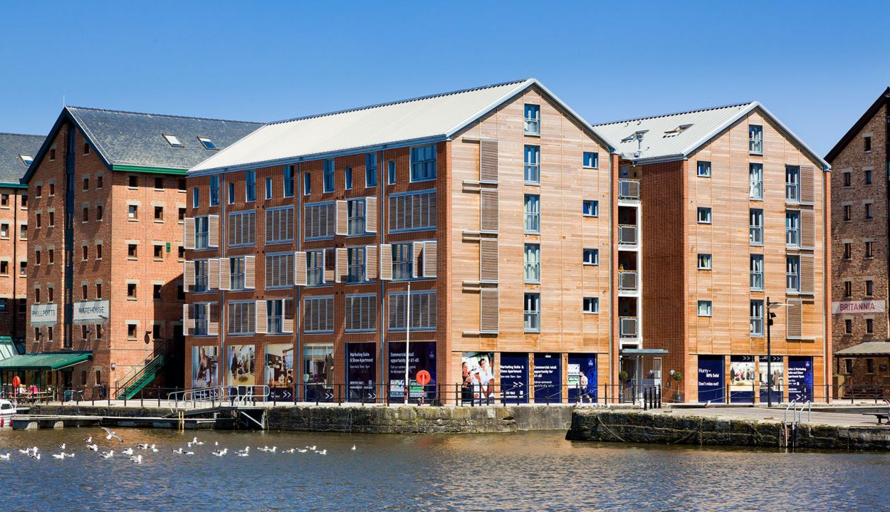 Merchants' Quay, Gloucester, 2012