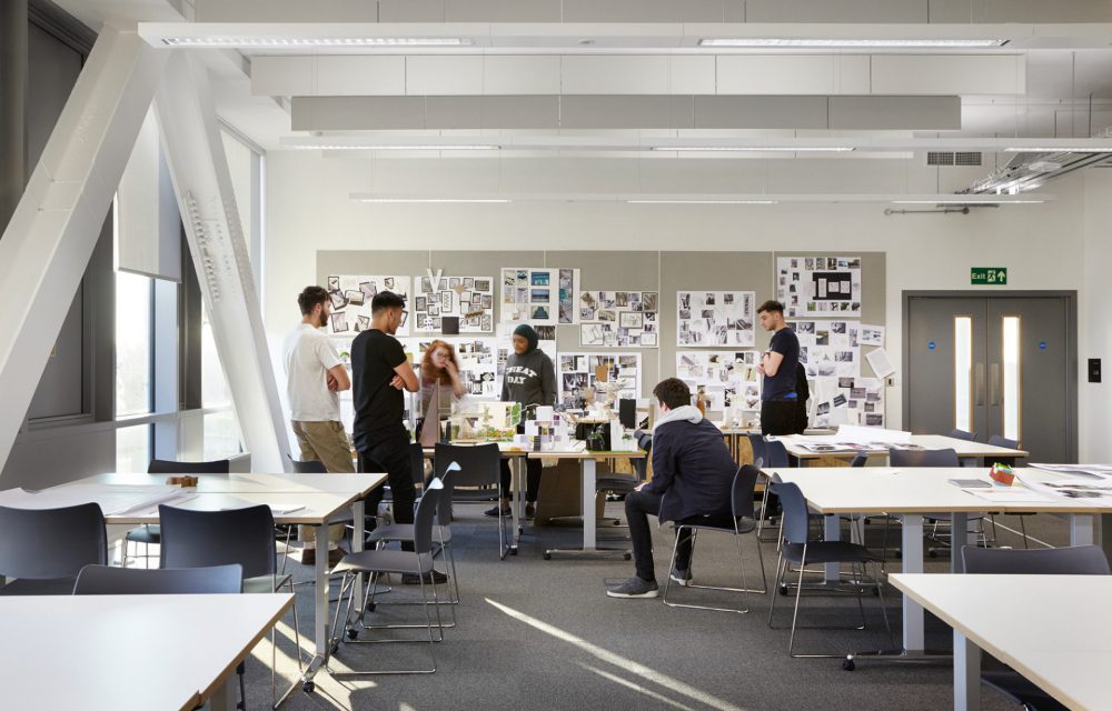 new adelphi university of salford - stride treglown architects