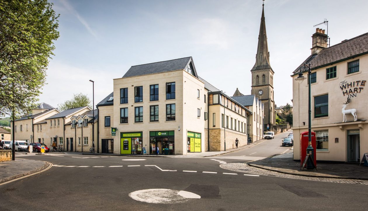 Stride Treglown complete Widcombe Hill mixed use scheme - Header Image