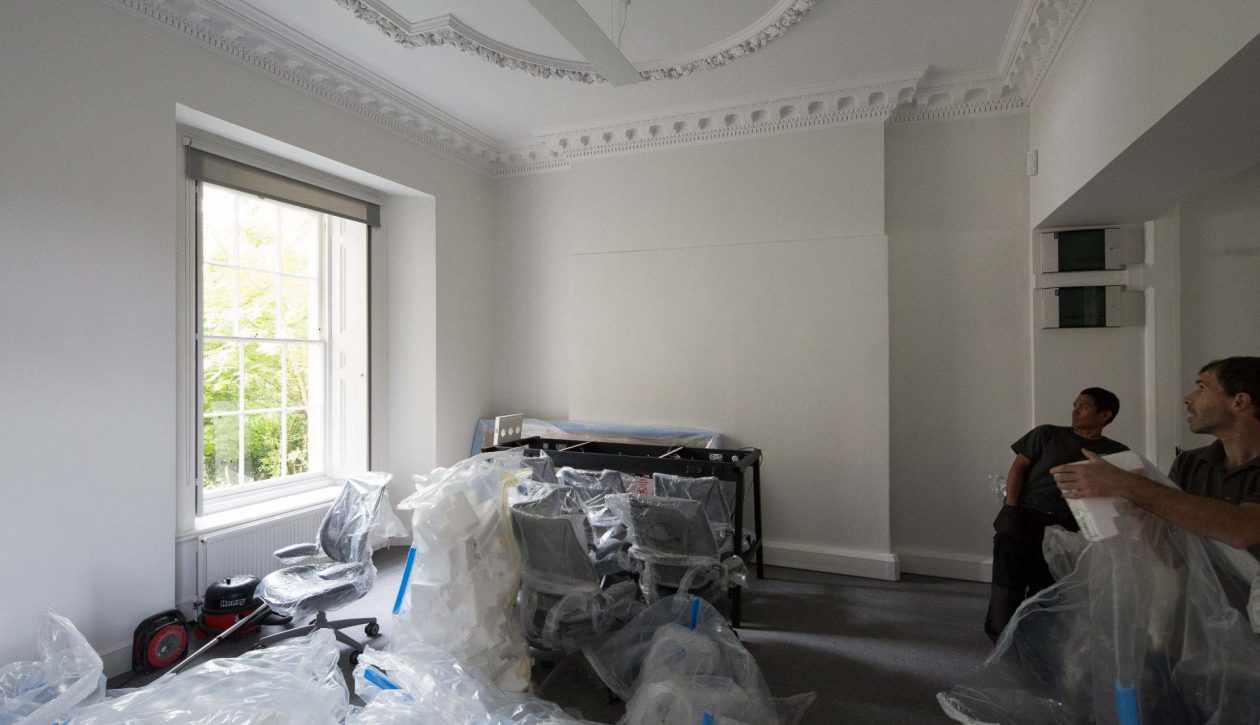 prom house office refurbishment stride treglown