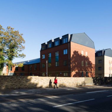george eliot halls student accommodation by stride treglown