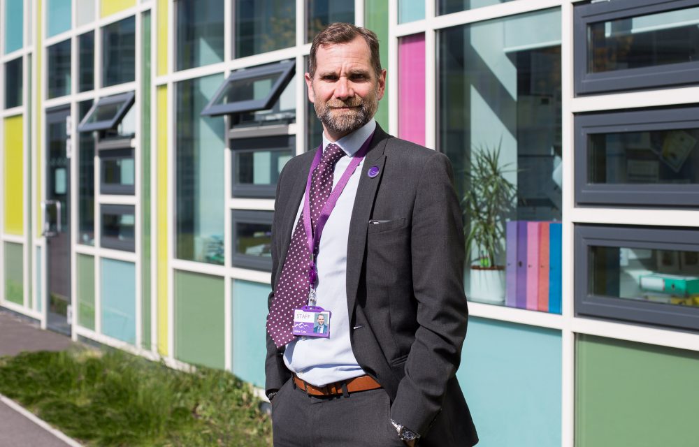 Mike Tate: headteacher - Ysgol Bae Baglan
