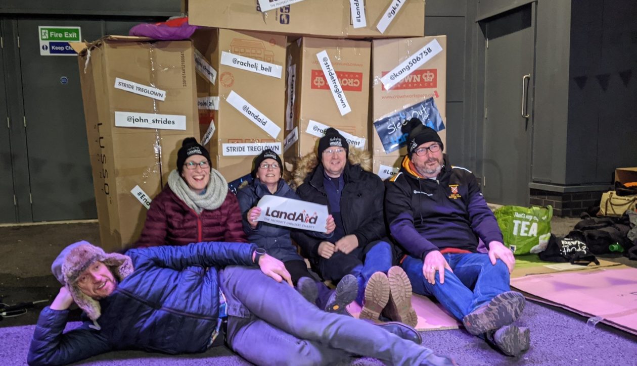 Braving the LandAid Bristol SleepOut - Header Image