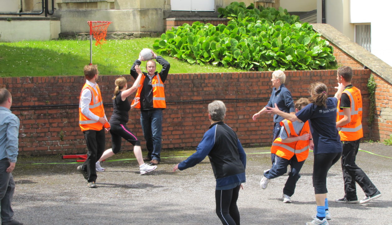 2012 Netball in the car park