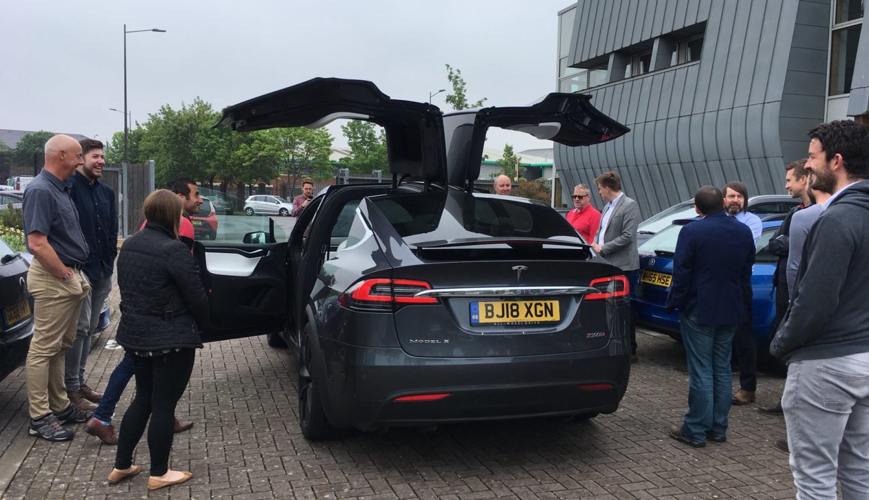 2018 Tesla Visit Cardiff