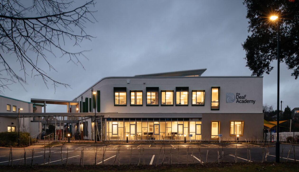 The Deaf Academy is named a universal design exemplar by Civic Trust Awards - Header Image