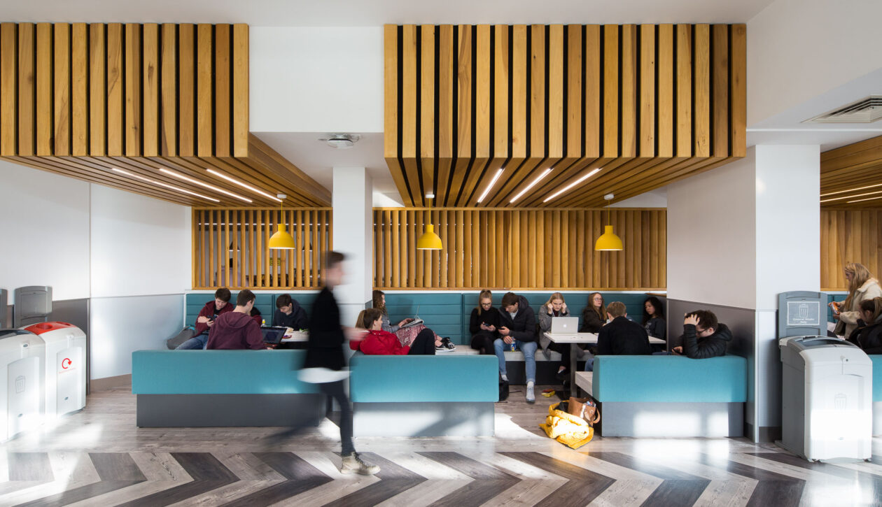 Learning must go hand in hand with preparing for the world of work, both of which are mediated through architecture. - Header Image