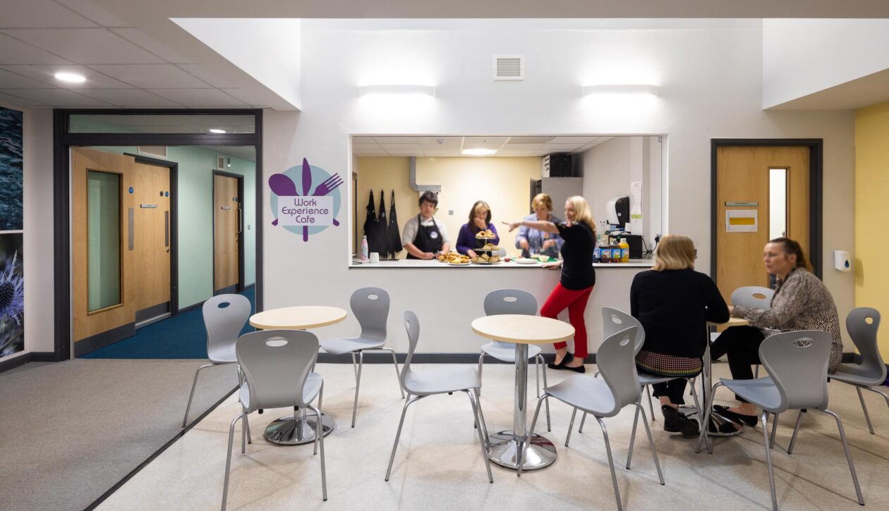 Work experience cafe, Iffley Academy SEND School