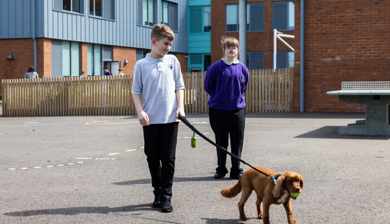 The school dog, Iffley Academy SEND School