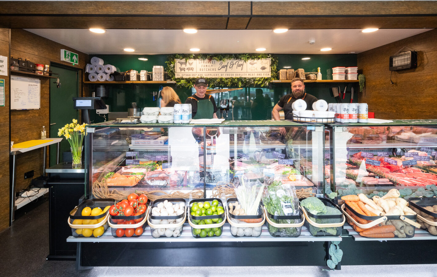 Upmarket Butchers Surf & Turf