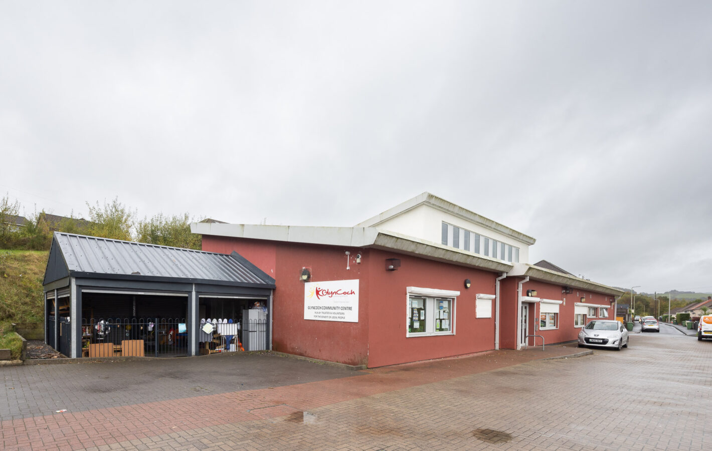 The Glyn-coch Community Centre where interviews with the wider town have taken place