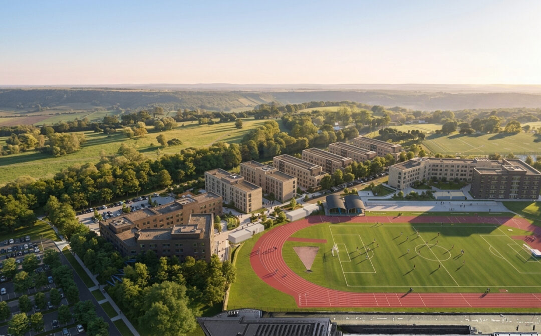 Progress for University of Bath’s new wellbeing-led, Passivhaus student village Thumbnail